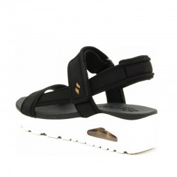 Cuñas Mujer Skechers Uno-Summerstand 2 Negro