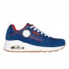 Sneakers Hombre Skechers Uno-Victory Pack Azul-Rojo