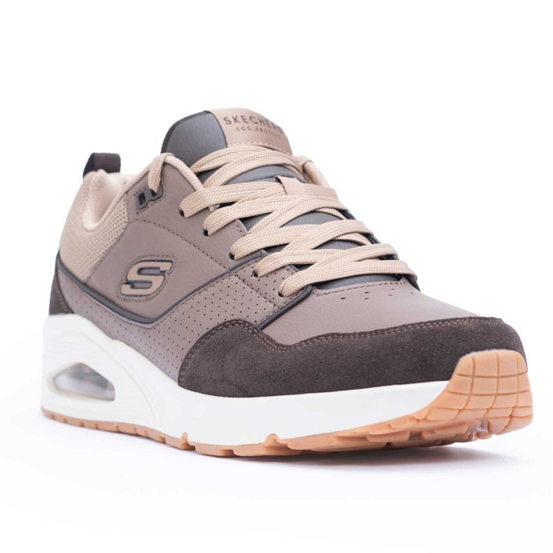 Sneakers Hombre Skechers Uno-Retro One Marron