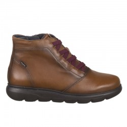 Botines Planos Mujer Fluchos Faral F2026 Cuero
