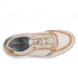Zapatos Casual Mujer Pikolinos W9C-6607 Beig