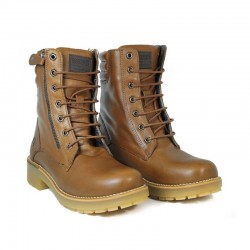 Botines Planos Mujer Coronel Tapiocca C202 Cuero
