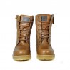 Botines Planos Mujer Coronel Tapiocca C202 Cuero