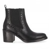 Botines de Tacón Mujer Chika10 Georgia 01 Negro