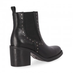 Botines de Tacón Mujer Chika10 Georgia 01 Negro
