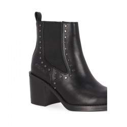 Botines de Tacón Mujer Chika10 Georgia 01 Negro