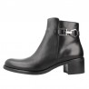 Botines de Tacón Mujer Dorking D9347 Negro