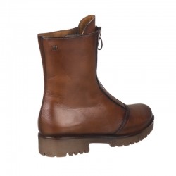 Botines Planos Mujer Zapp 23844 Cuero