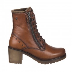 Botines de Tacón Mujer Zapp 40226 Cuero