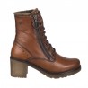 Botines de Tacón Mujer Zapp 40226 Cuero
