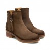 Botas de Tacón Mujer Porronet Juno Serraje Cuero