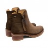 Botas de Tacón Mujer Porronet Juno Serraje Cuero