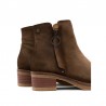 Botas de Tacón Mujer Porronet Juno Serraje Cuero