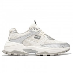 Sneakers Mujer D.franklin 347 Track Flag Plata