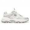 Sneakers Mujer D.franklin 347 Track Flag Plata