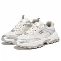 Sneakers Mujer D.franklin 347 Track Flag Plata