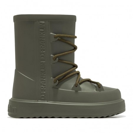 Botines Planos Mujer D.franklin Nevis Kaki