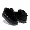 Botines Planos Mujer D.franklin Nordic Trk Fur Low Negro