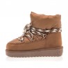 Botines Planos Mujer D.franklin Nordic Nova Low Bomb Cuero