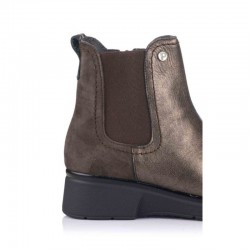Botines Planos Mujer Pitillos 10052 Marron