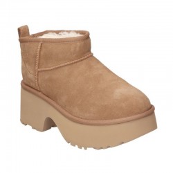 Botines Planos Mujer UGG W Classic Ultra Mini New Cuero