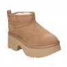Botines Planos Mujer UGG W Classic Ultra Mini New Cuero