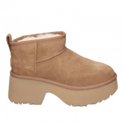 Botines Planos Mujer UGG W Classic Ultra Mini New Cuero