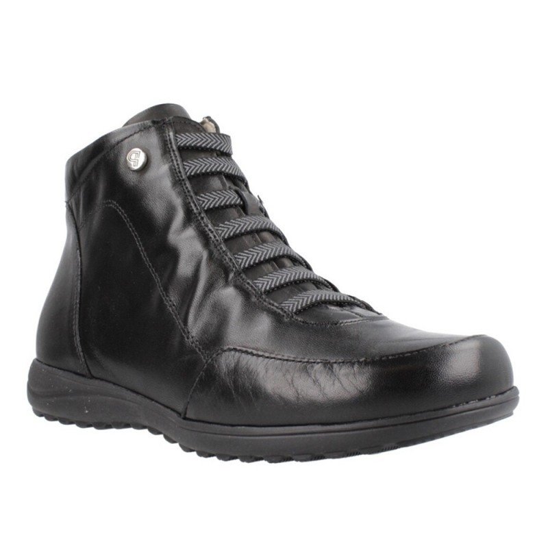 Botines Planos Mujer Pitillos 118 Negro