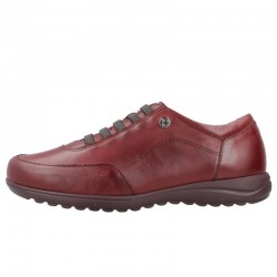 Zapatos Casual Mujer Pitillos 117 Burdeos