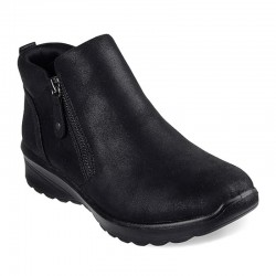 Botines Planos Mujer Skechers Fall In Bloom Negro