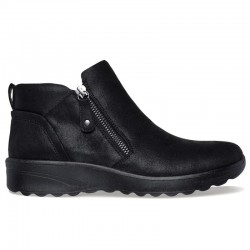 Botines Planos Mujer Skechers Fall In Bloom Negro