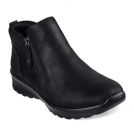 Botines Planos Mujer Skechers Fall In Bloom Negro
