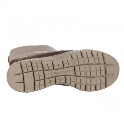 Botas Planas Mujer Laura Azaña 26606 Taupe