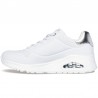 Sneakers Mujer Skechers Shimmer Away Blanco-Plata