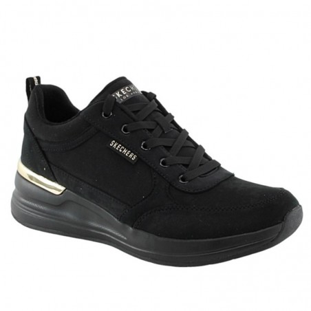 Sneakers Mujer Skechers Pretty N Plush Negro-Negro