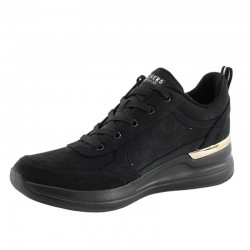 Sneakers Mujer Skechers Pretty N Plush Negro-Negro