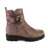 Botines Planos Mujer Zapp 27215 Taupe