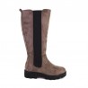 Botas Planas Mujer Zapp 27217 Taupe