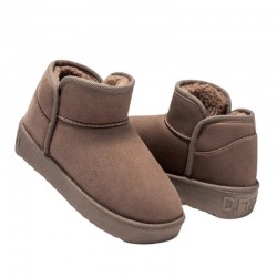 Botines Planos Mujer D.franklin Nordic Low Basic Taupe