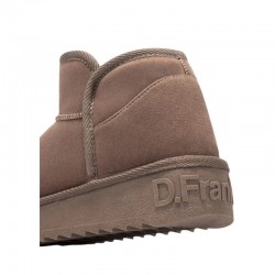Botines Planos Mujer D.franklin Nordic Low Basic Taupe