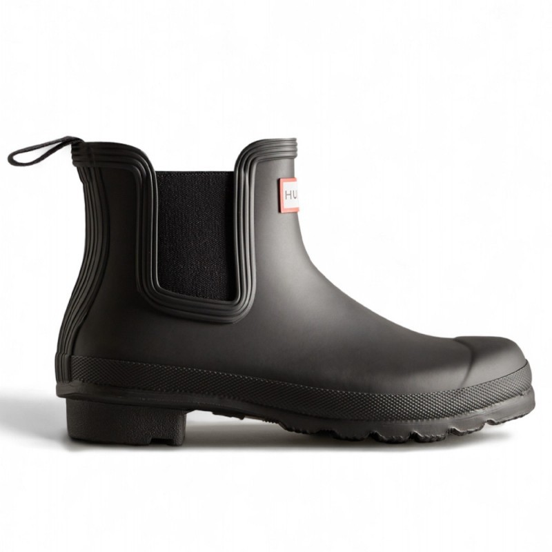 Botas de Agua Mujer Hunter Original Chelsea Negro