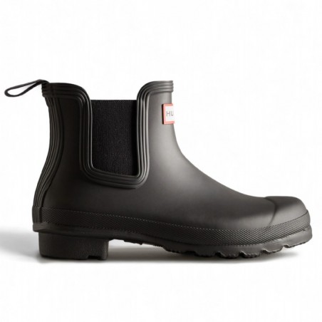 Botas de Agua Mujer Hunter Original Chelsea Negro