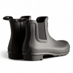 Botas de Agua Mujer Hunter Original Chelsea Negro