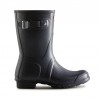 Botas de Agua Mujer Hunter Hunter Original Short Negro