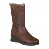 Botas Planas Mujer Zapp 7621 Cuero