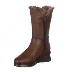 Botas Planas Mujer Zapp 7621 Cuero