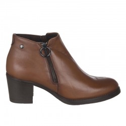 Botines de Tacón Mujer Zapp 8816 Cuero