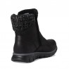 Botines Planos Mujer Skechers Synergy Negro-Negro