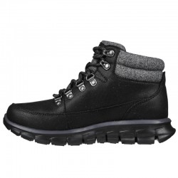 Botines Planos Mujer Skechers Synergy Negro