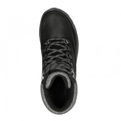 Botines Planos Mujer Skechers Synergy Negro